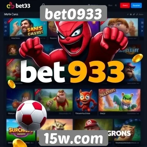 Variedade de jogos oferecidos pela plataforma bet0933